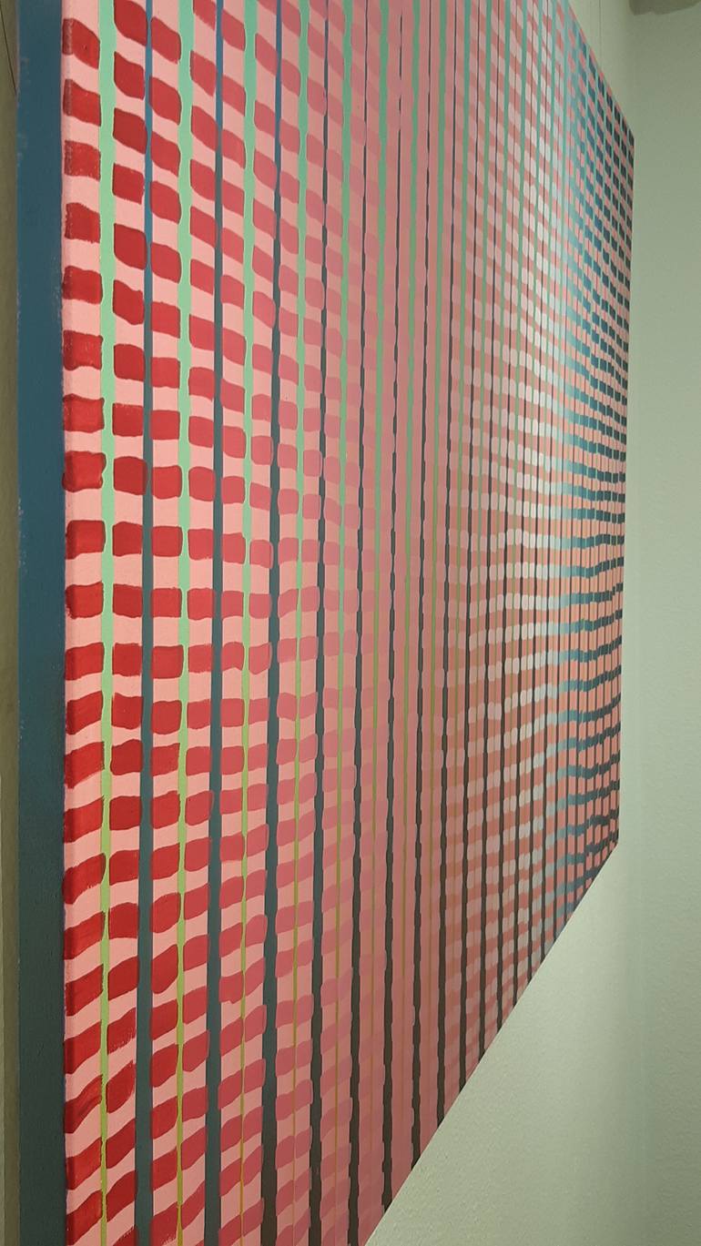 Original Abstract Painting by Jalid Melloul
