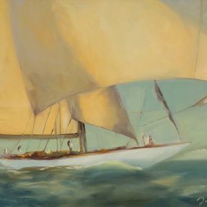 Collection J-class oil on linen