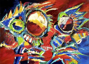 Print of Expressionism Kids Paintings by Ferdy Steger