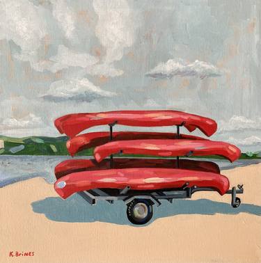 Print of Boat Paintings by Katie Brines