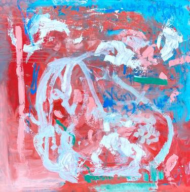 Original Abstract Expressionism Abstract Paintings by Katie Brines