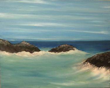 Original Realism Seascape Paintings by David Richers