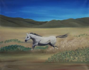 Original Fine Art Horse Paintings by David Richers
