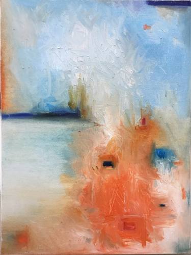 Original Abstract Expressionism Abstract Paintings by Niloufar Farzam