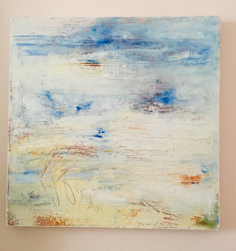 Original Impressionism Abstract Painting by Niloufar Farzam