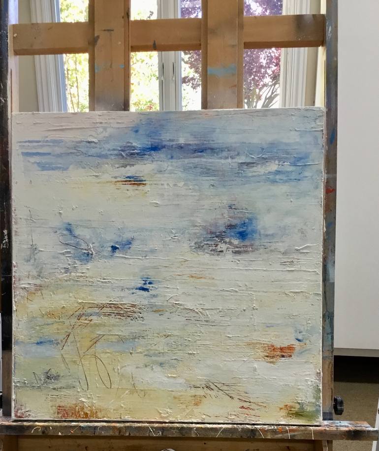 Original Impressionism Abstract Painting by Niloufar Farzam