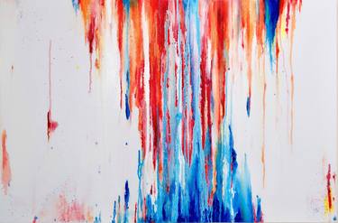 Original Abstract Expressionism Abstract Paintings by Niloufar Farzam