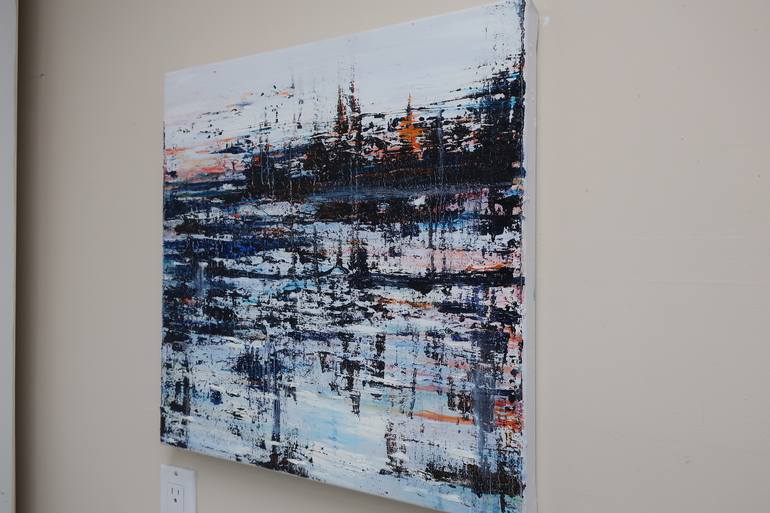 Original Abstract Painting by Niloufar Farzam