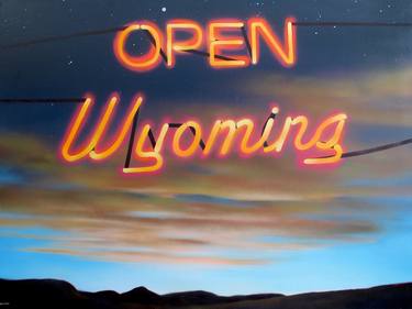 Saatchi Art Artist Dan Toro; Paintings, “Open Wyoming” #art