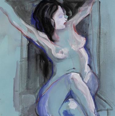 Print of Nude Paintings by renee lee smith
