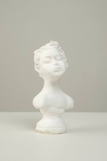 Original Portrait Sculpture by renee lee smith