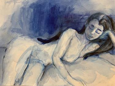 Original Figurative Love Paintings by renee lee smith