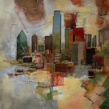 City Skyline Paintings For Sale Saatchi Art