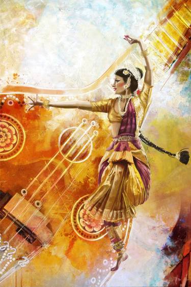 famous indian dance paintings