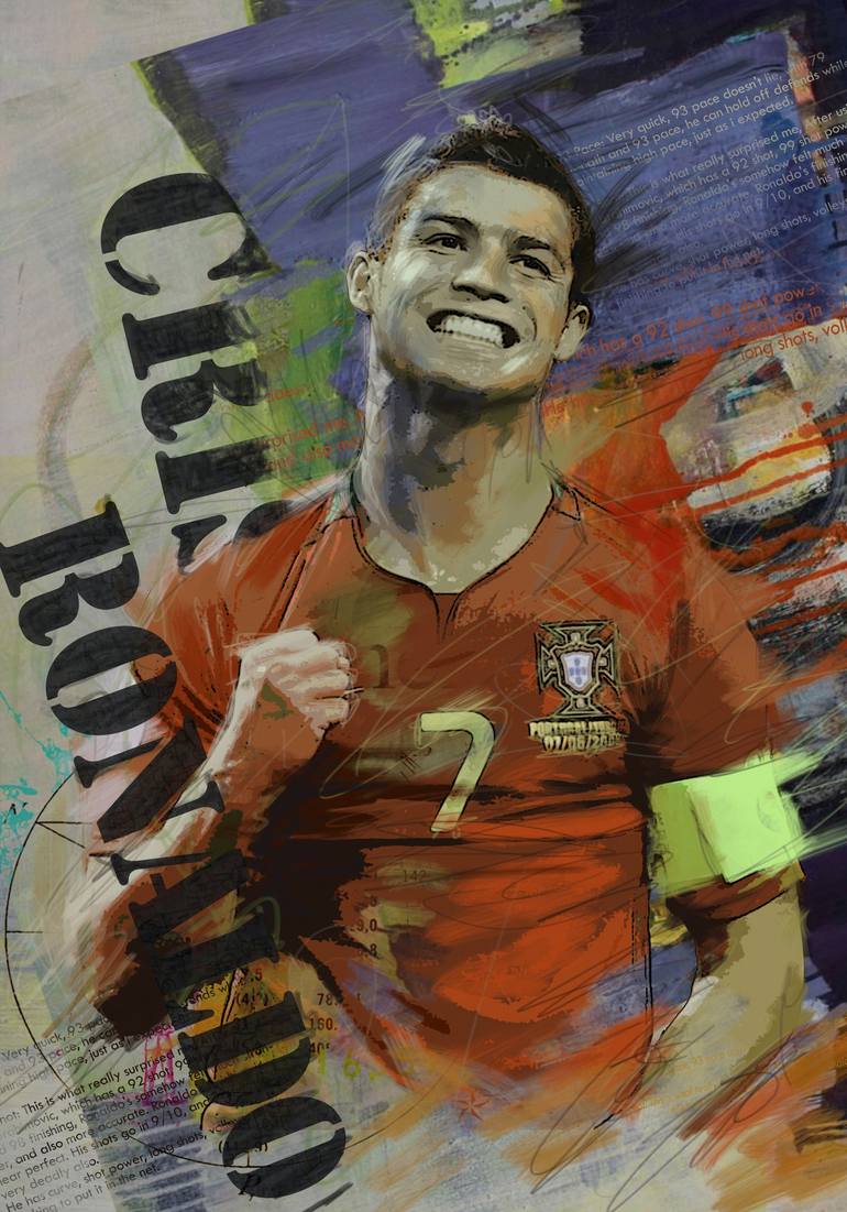 Ronaldo Posters Online - Shop Unique Metal Prints, Pictures, Paintings