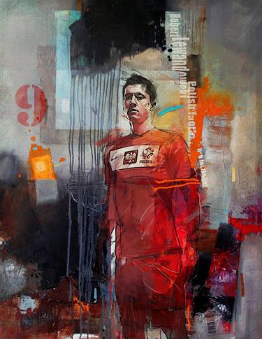 Print of Abstract Sport Paintings by Corporate Art Task Force