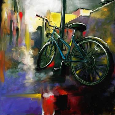 Print of Bicycle Paintings by Corporate Art Task Force