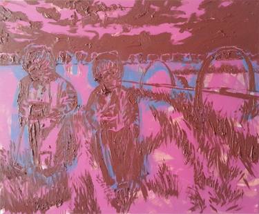 Original Documentary Time Paintings by Marcel Ozymantra
