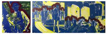 Original Documentary Time Paintings by Marcel Ozymantra