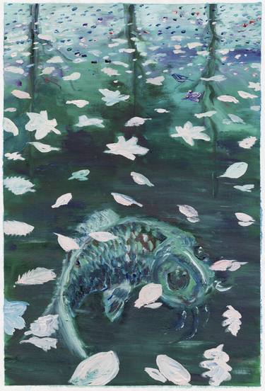 Print of Figurative Fish Paintings by Mauricio Mallet