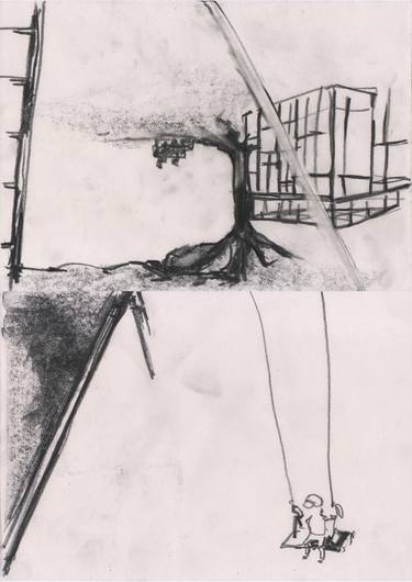 Original Abstract Family Drawings by Mauricio Mallet