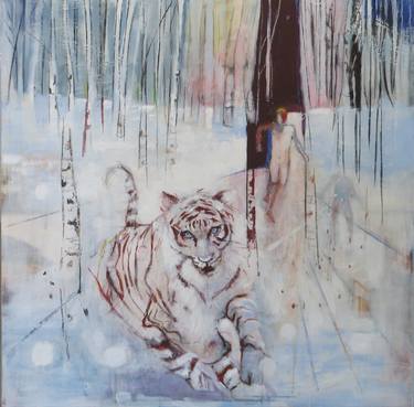 Original Expressionism Animal Paintings by Tessa Peskett