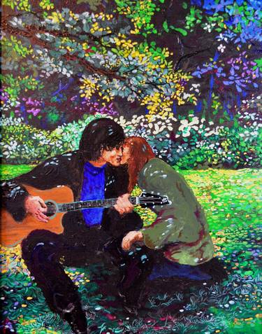 Print of Impressionism Music Paintings by Michael H Taylor