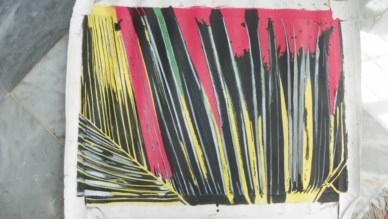 Original Abstract Landscape Painting by Bruce Burt