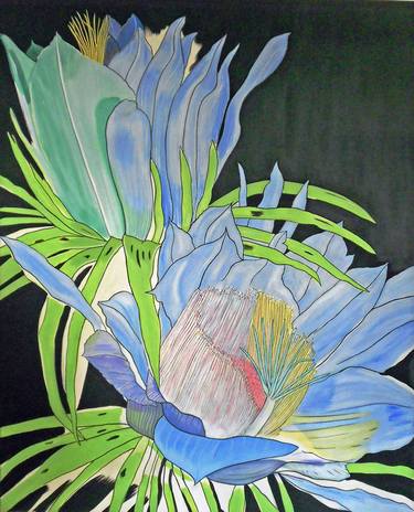 Print of Fine Art Floral Paintings by Bruce Burt