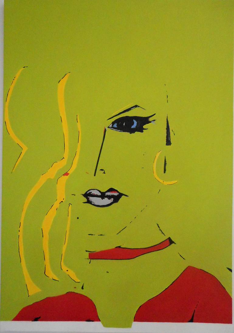Print of Abstract Expressionism Women Paintings by Bruce Burt