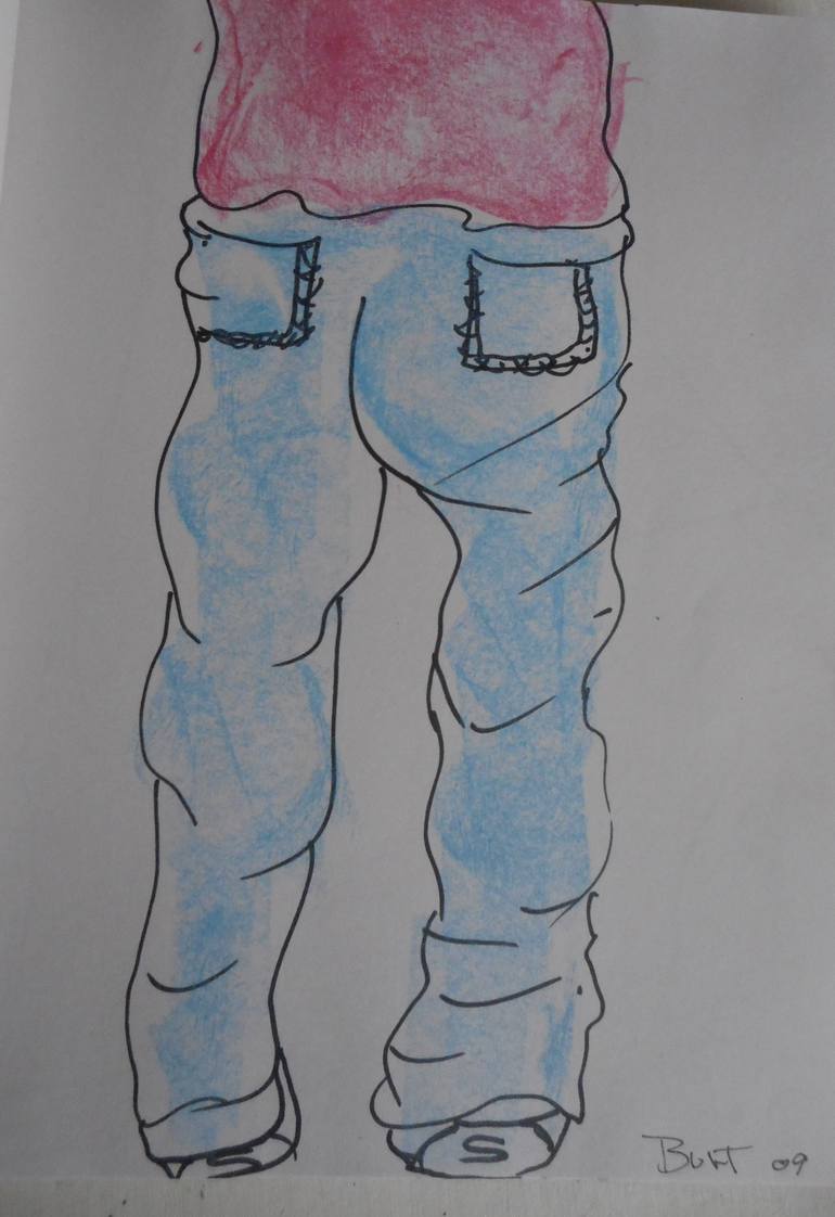 blue jeans Drawing by Bruce | Art