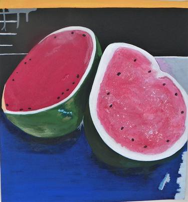 Print of Abstract Expressionism Food Paintings by Bruce Burt