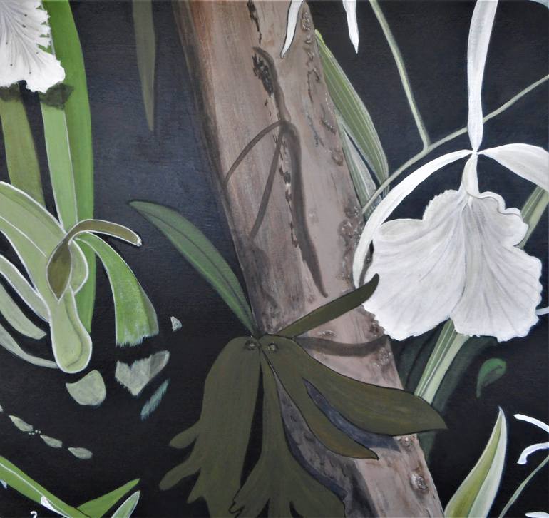 Original Expressionism Nature Painting by Bruce Burt