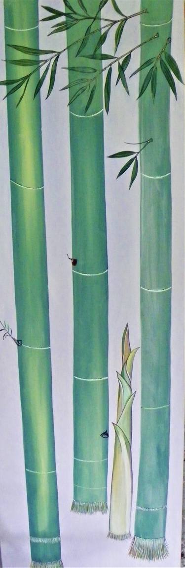 Saatchi Art Artist Bruce Burt; Paintings, “Bamboo sprout.” #art