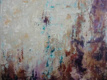 Original Abstract Painting by Haideh Mehr