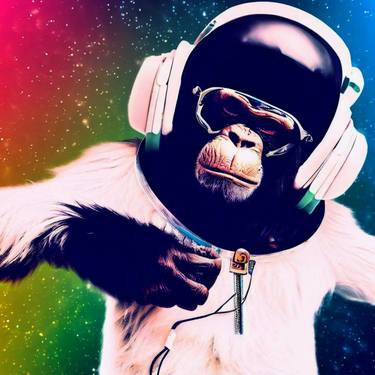 Chimpanzee I Am a DJ 3 thumb