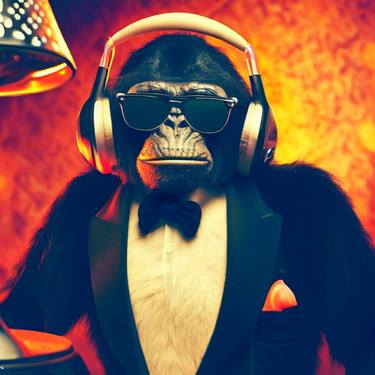 Chimpanzee I Am a DJ 8 thumb