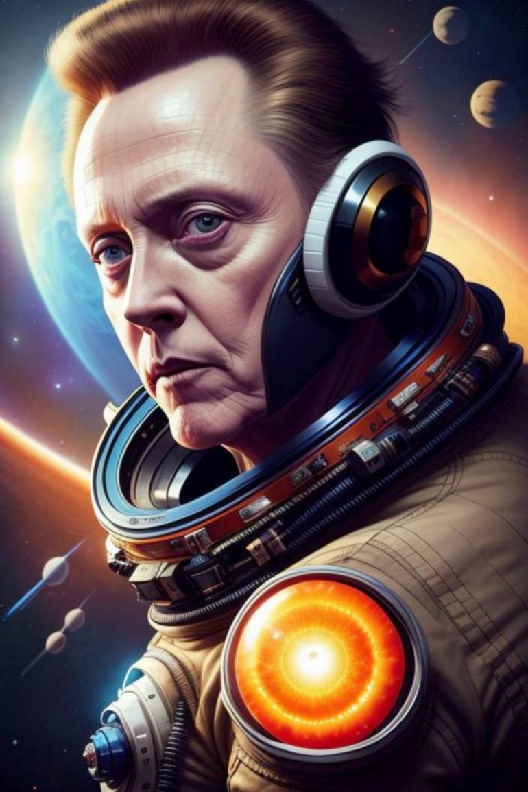 LOST IN SPACE-LAST MAN STANDING 2 Digital by Otis Porritt | Saatchi Art