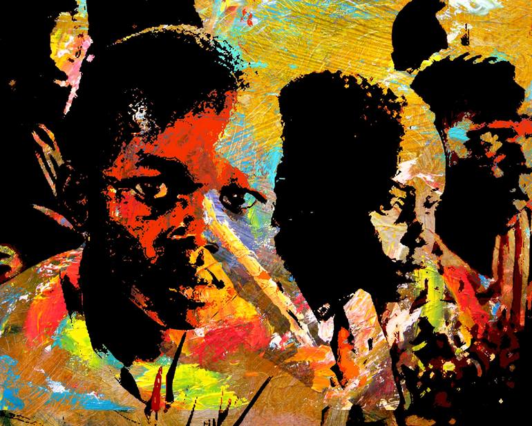 Children Of War 9 Painting by Otis Porritt | Saatchi Art