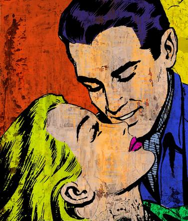 Print of Pop Art Love Paintings by Otis Porritt