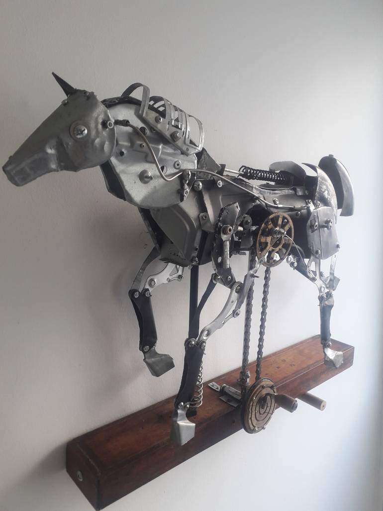 Original Algorithmic Animal Sculpture by Martin Sanchez