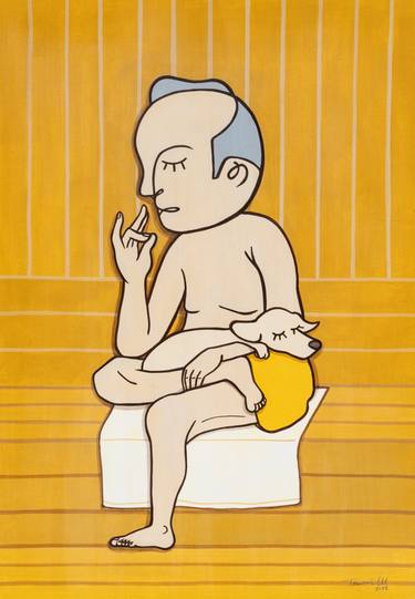 Original Humor Paintings by Tomomi Maruyama