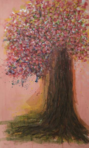 Original Impressionism Floral Paintings by Tomomi Maruyama