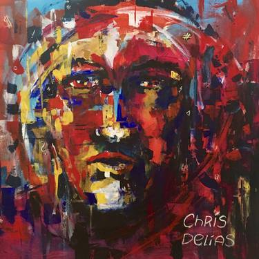 Print of Abstract People Paintings by Chris Delias