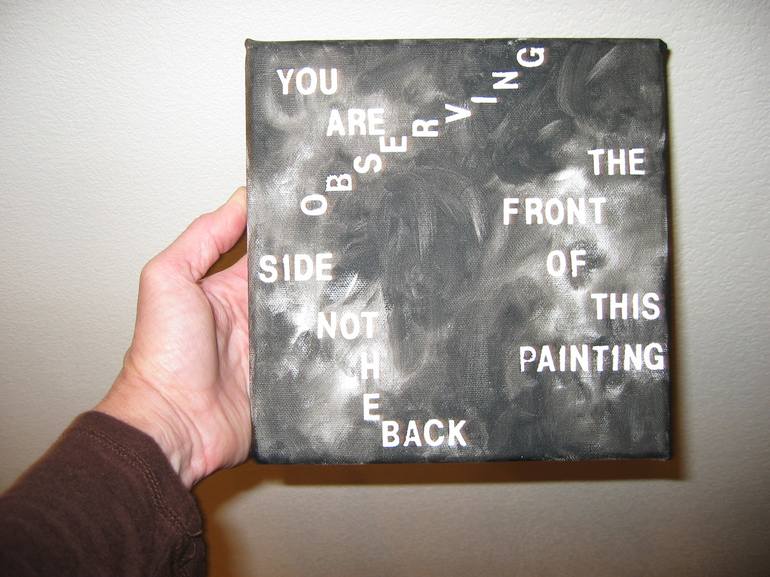 Original Conceptual Graffiti Painting by Grace Ann Cummings