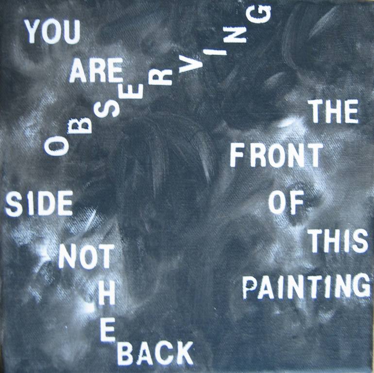 Original Conceptual Graffiti Painting by Grace Ann Cummings