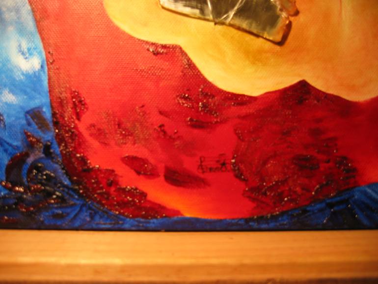 Original Conceptual Time Painting by Grace Ann Cummings