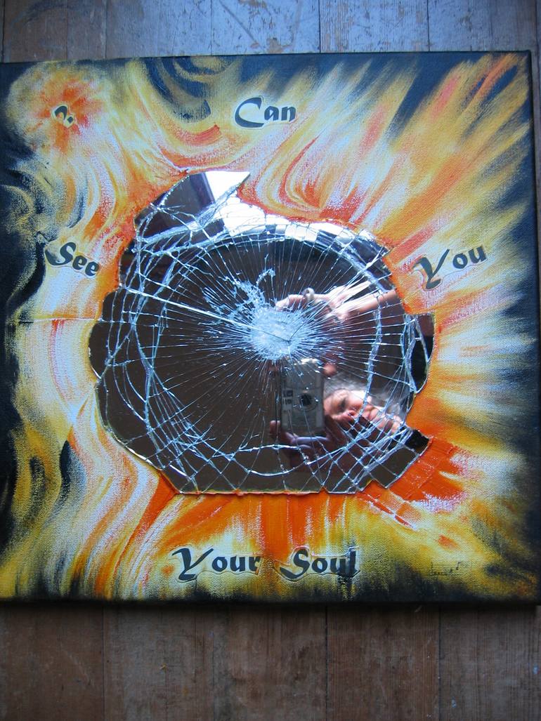 Original Conceptual Abstract Painting by Grace Ann Cummings