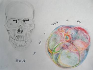 Original Conceptual Mortality Drawings by Grace Ann Cummings