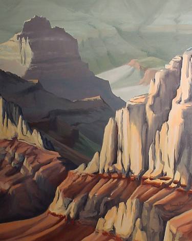 Original Realism Landscape Paintings by Vincent Tolpo
